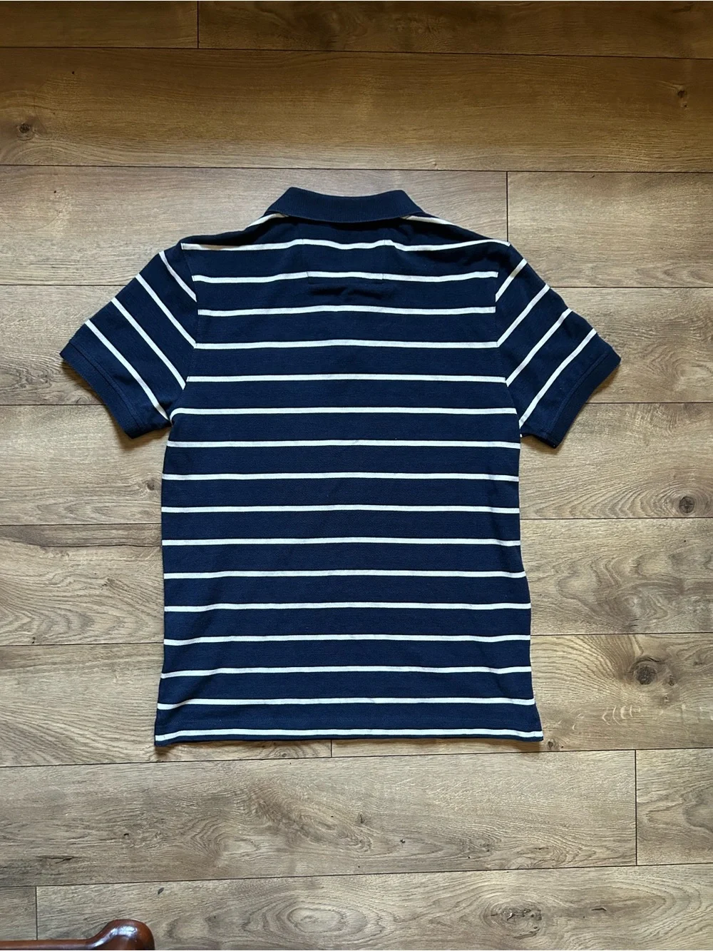 Banana Republic NWT Navy & White Striped Polo